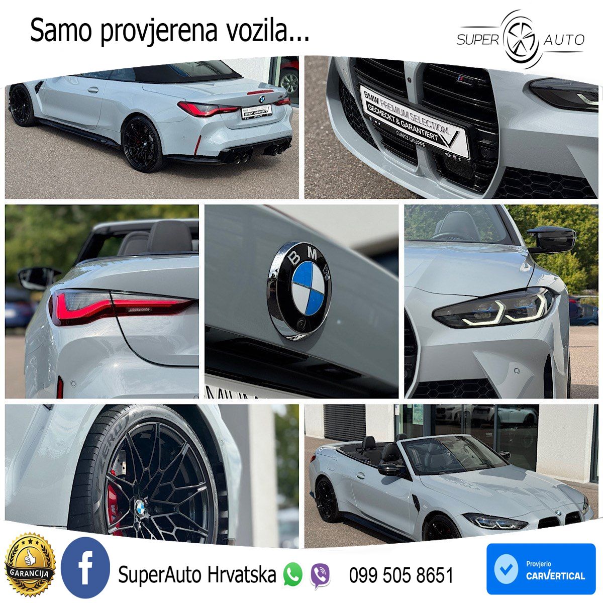 BMW M4 Convertible Competition 3.0 (510 KS) xDrive Steptronic