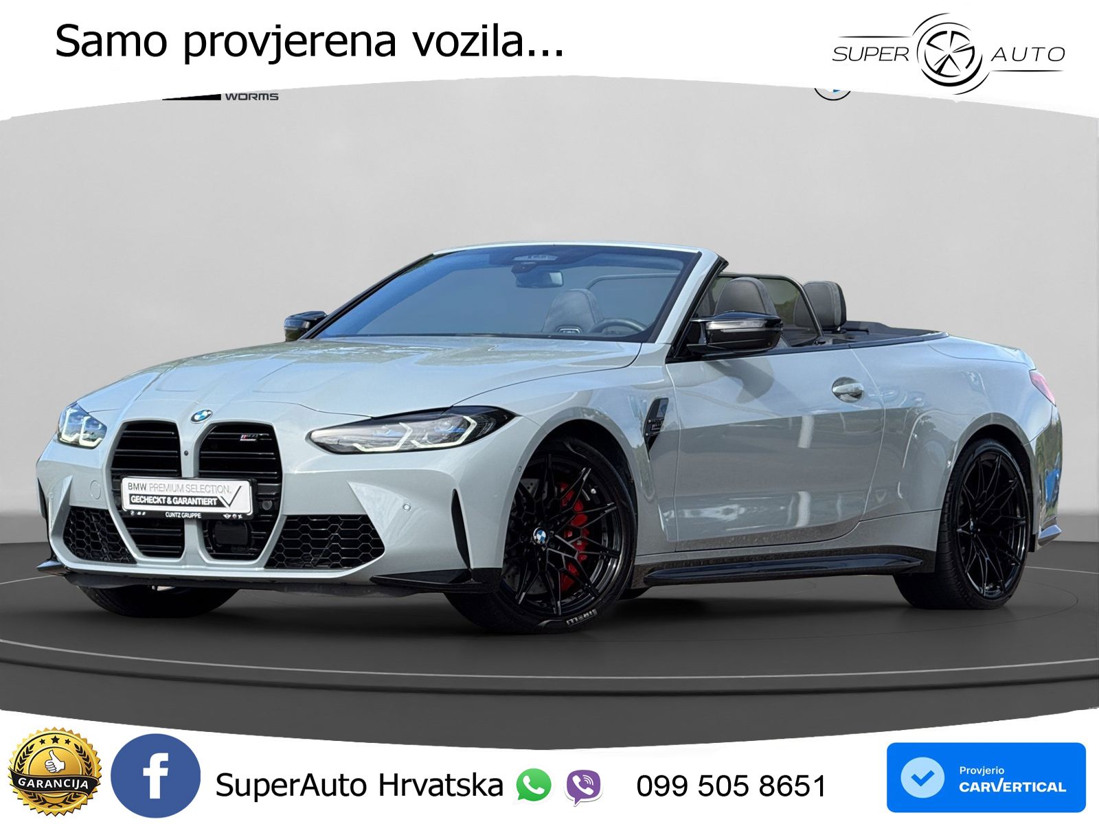BMW M4 Convertible Competition 3.0 (510 KS) xDrive Steptronic