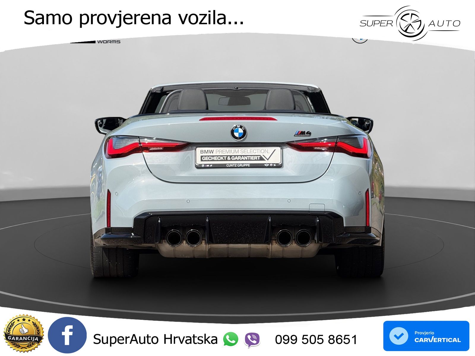 BMW M4 Convertible Competition 3.0 (510 KS) xDrive Steptronic