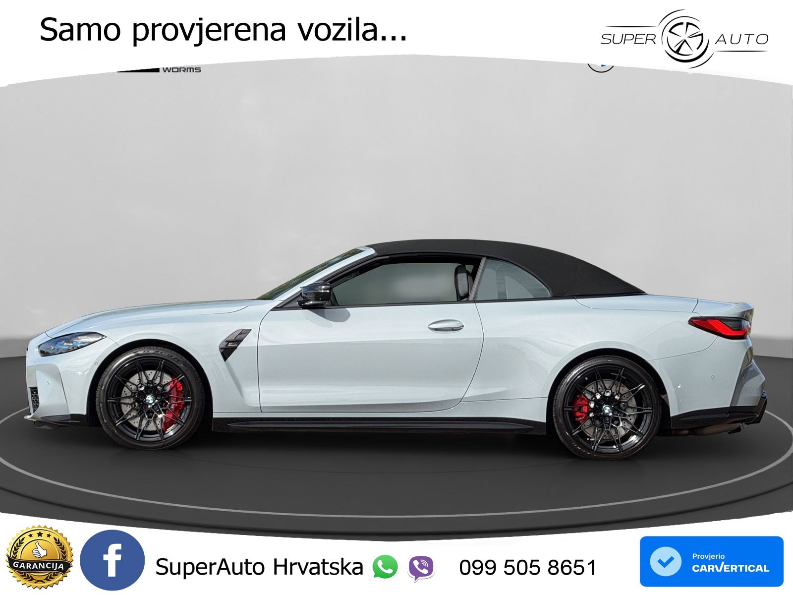 BMW M4 Convertible Competition 3.0 (510 KS) xDrive Steptronic