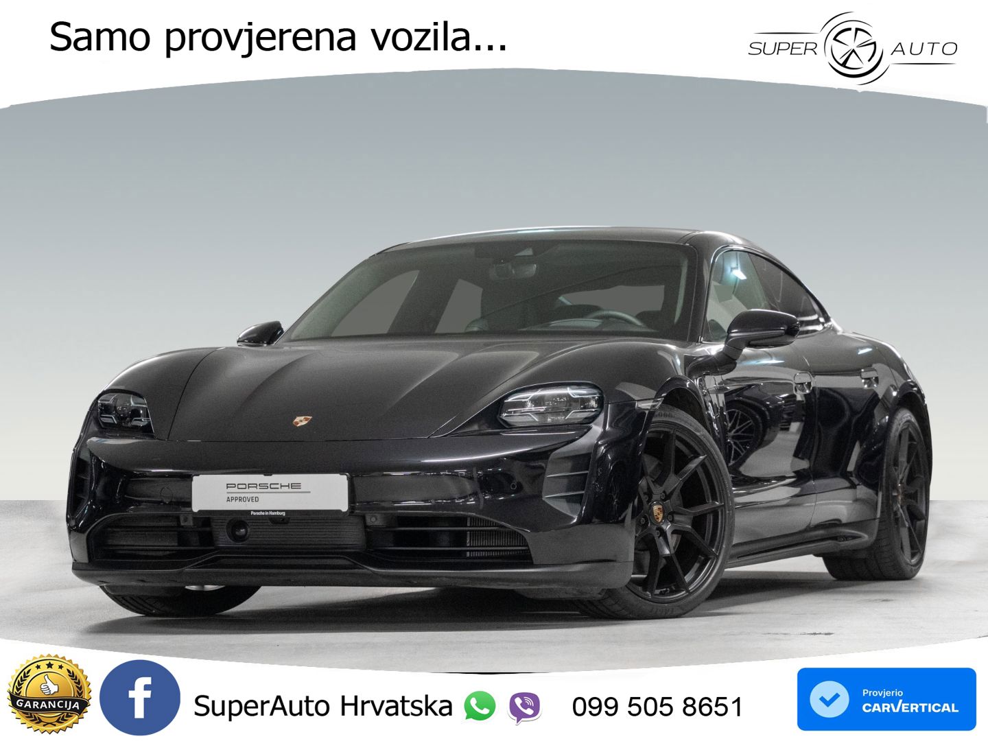 Porsche Taycan GTS Performance Plus 93.4 kWh (598 KS)