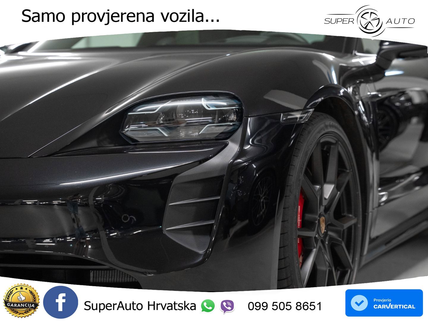 Porsche Taycan GTS Performance Plus 93.4 kWh (598 KS)