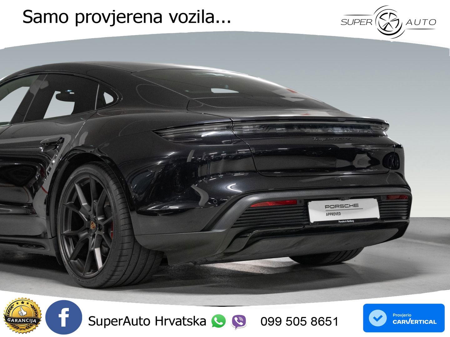 Porsche Taycan GTS Performance Plus 93.4 kWh (598 KS)