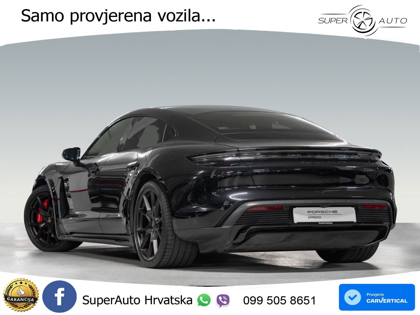 Porsche Taycan GTS Performance Plus 93.4 kWh (598 KS)