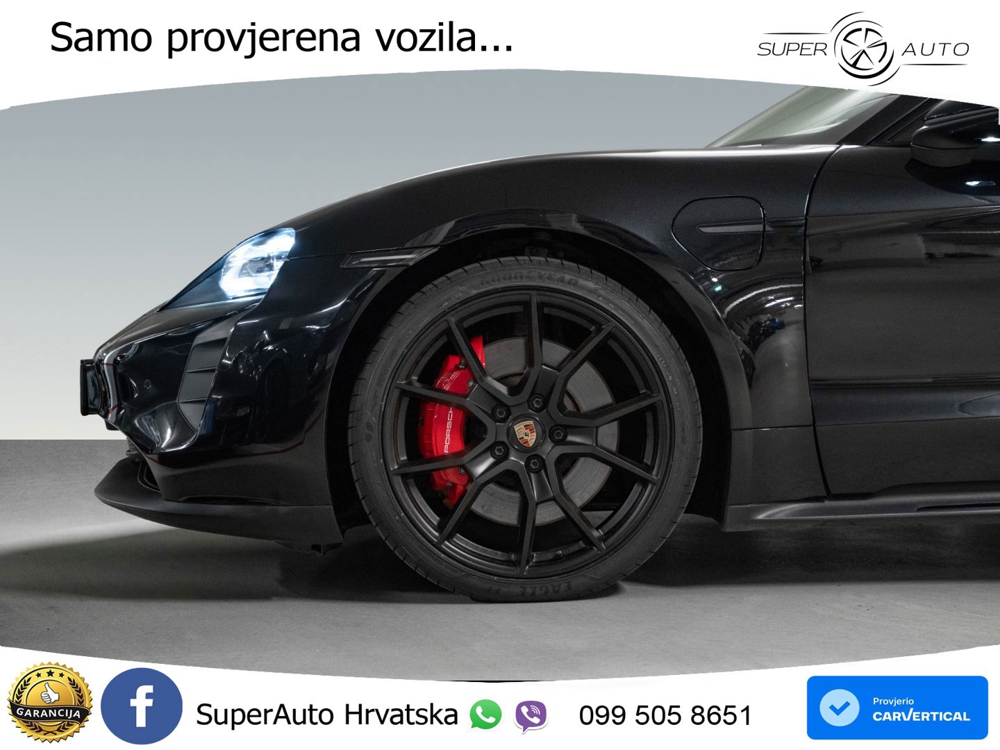 Porsche Taycan GTS Performance Plus 93.4 kWh (598 KS)