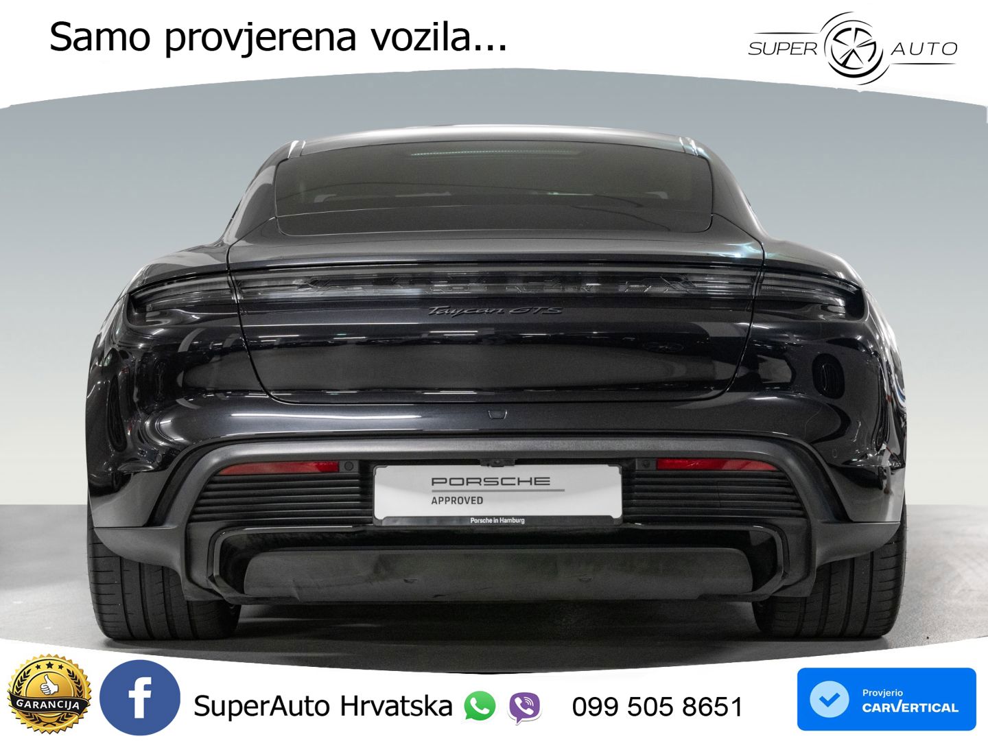 Porsche Taycan GTS Performance Plus 93.4 kWh (598 KS)