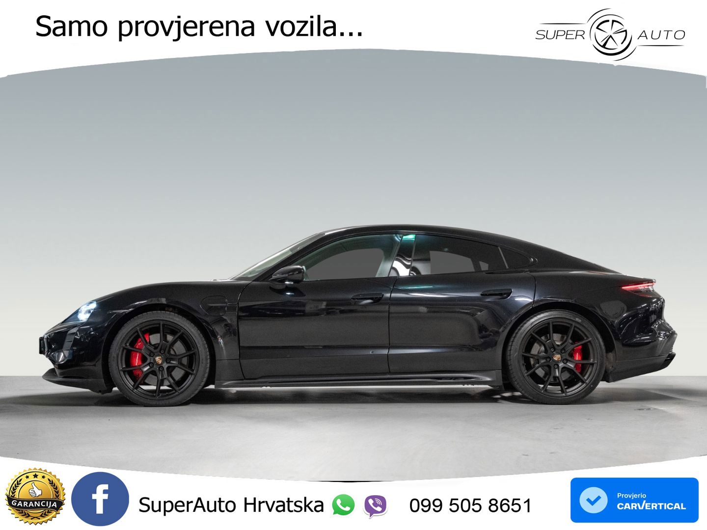 Porsche Taycan GTS Performance Plus 93.4 kWh (598 KS)