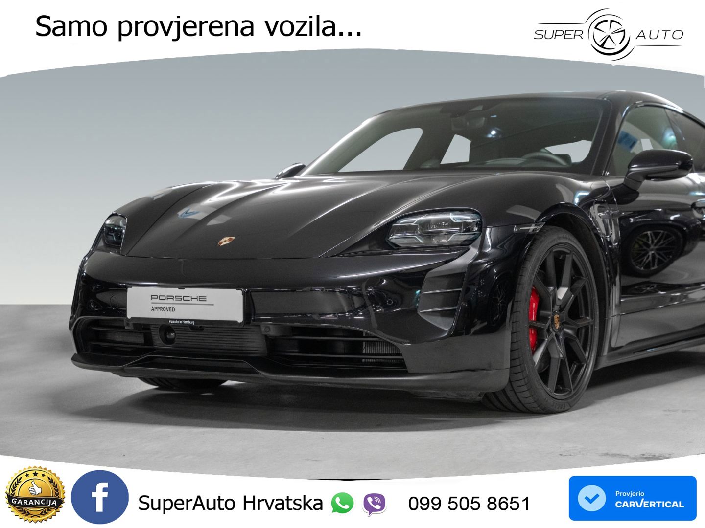 Porsche Taycan GTS Performance Plus 93.4 kWh (598 KS)