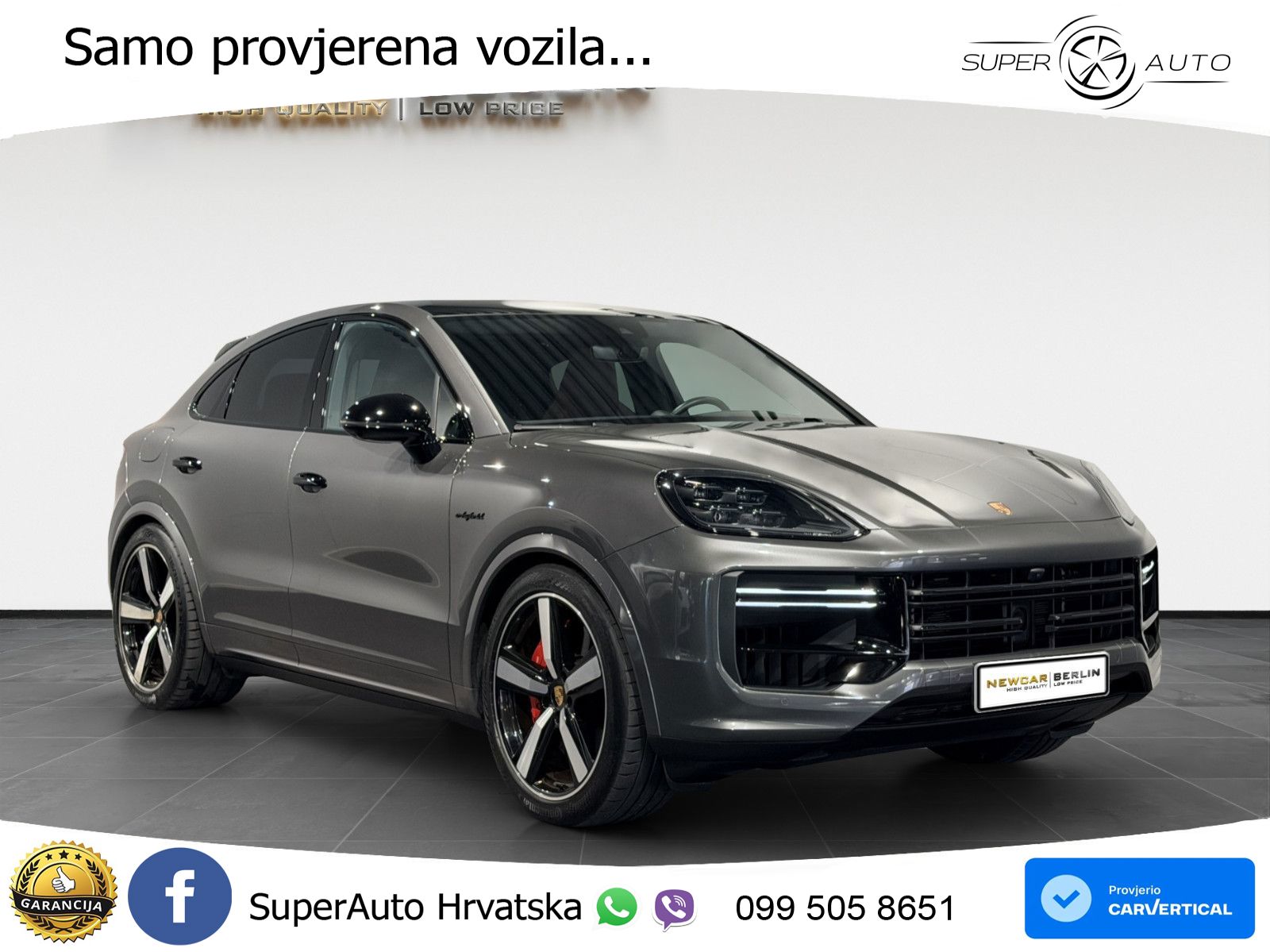 Porsche Cayenne Coupe Turbo 4.0 V8 (739 KS) E-Hybrid Tiptronic S 740 KS LED+GR SJED+ACC