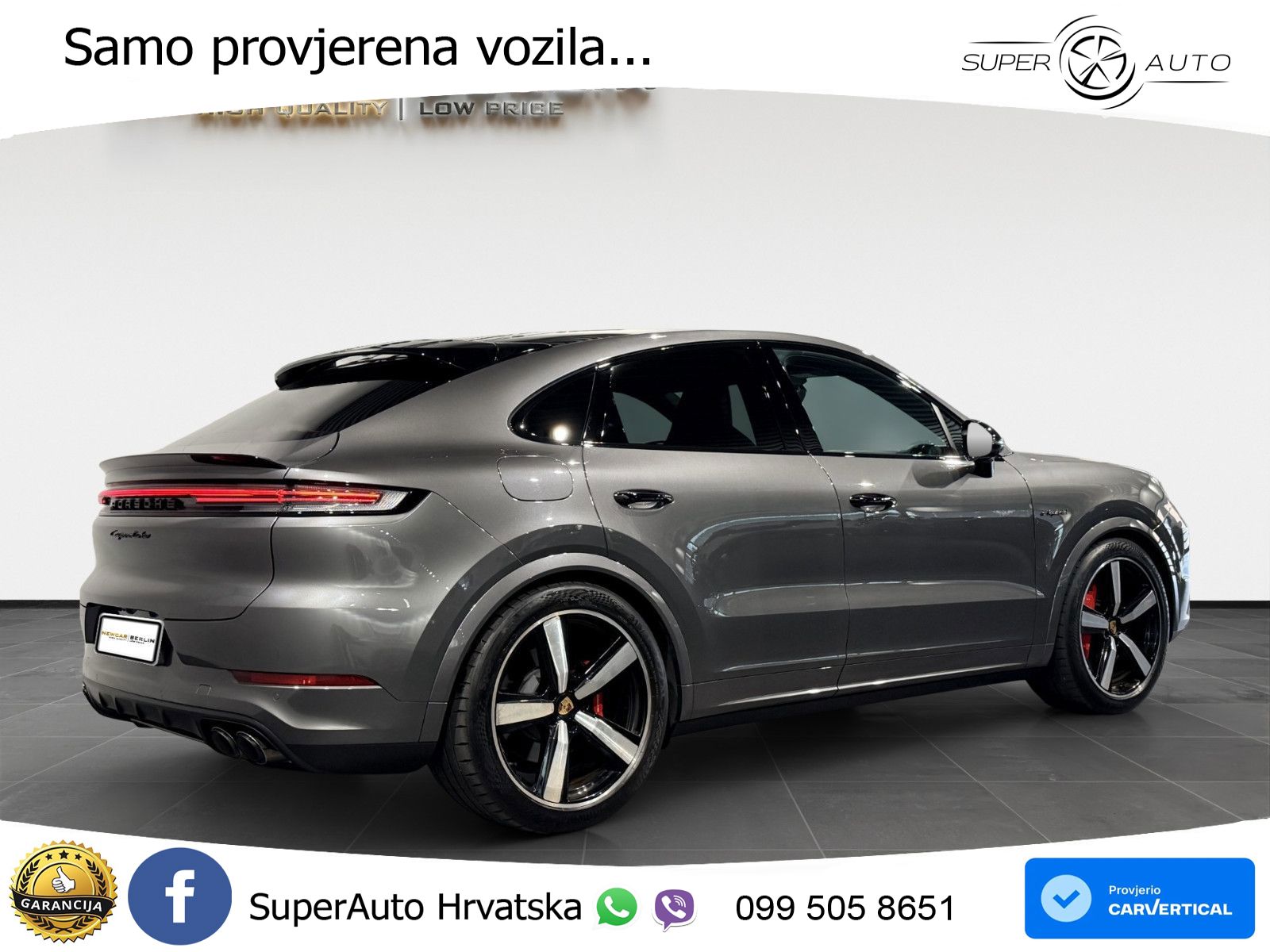 Porsche Cayenne Coupe Turbo 4.0 V8 (739 KS) E-Hybrid Tiptronic S 740 KS LED+GR SJED+ACC