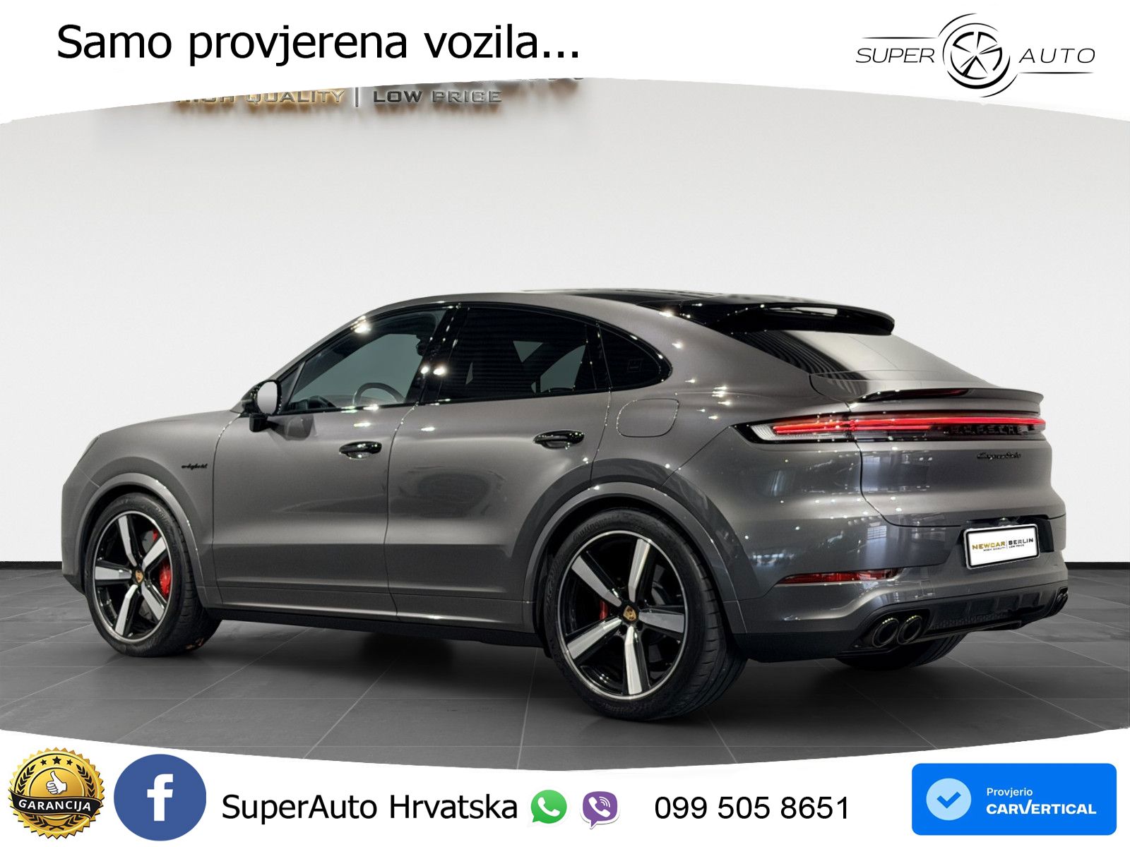 Porsche Cayenne Coupe Turbo 4.0 V8 (739 KS) E-Hybrid Tiptronic S 740 KS LED+GR SJED+ACC