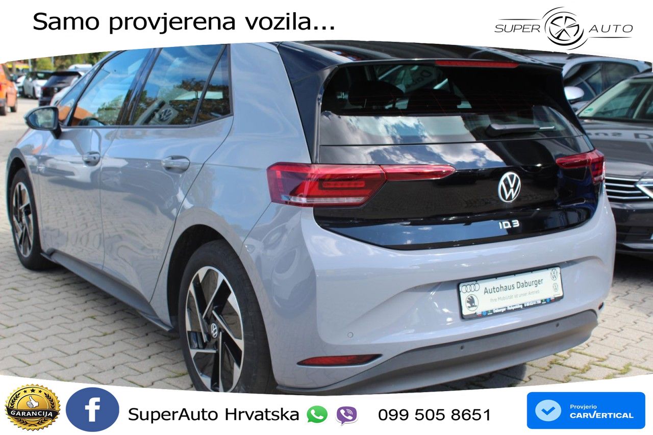 Volkswagen ID.3 Pro 62 kWh (204 KS) LED+ACC