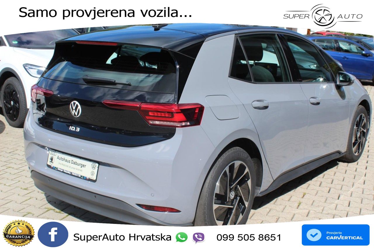 Volkswagen ID.3 Pro 62 kWh (204 KS) LED+ACC