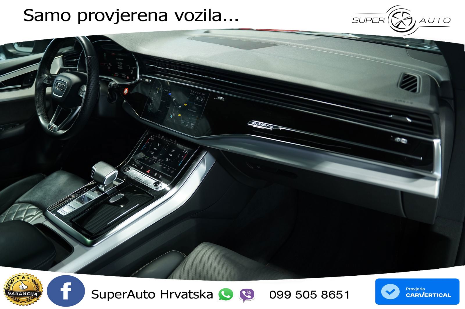Audi Q8 50 TDI V6 (286 KS) quattro Tiptronic S line LED+GR SJED+ACC