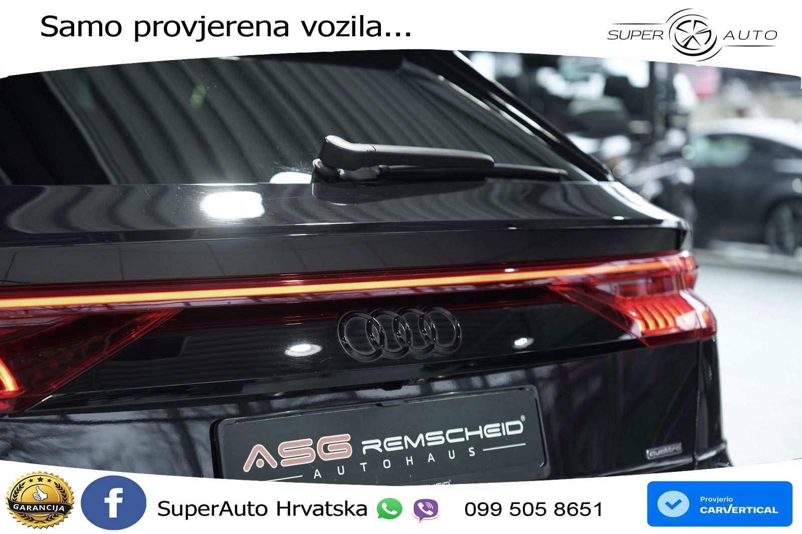 Audi Q8 50 TDI V6 (286 KS) quattro Tiptronic S line LED+GR SJED+ACC