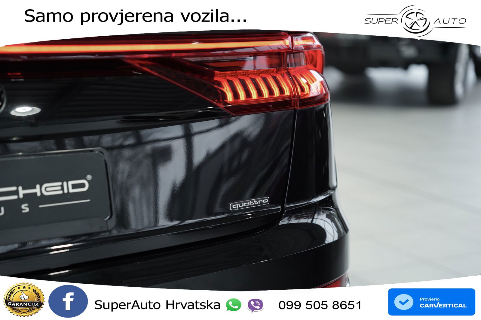 Audi Q8 50 TDI V6 (286 KS) quattro Tiptronic S line LED+GR SJED+ACC