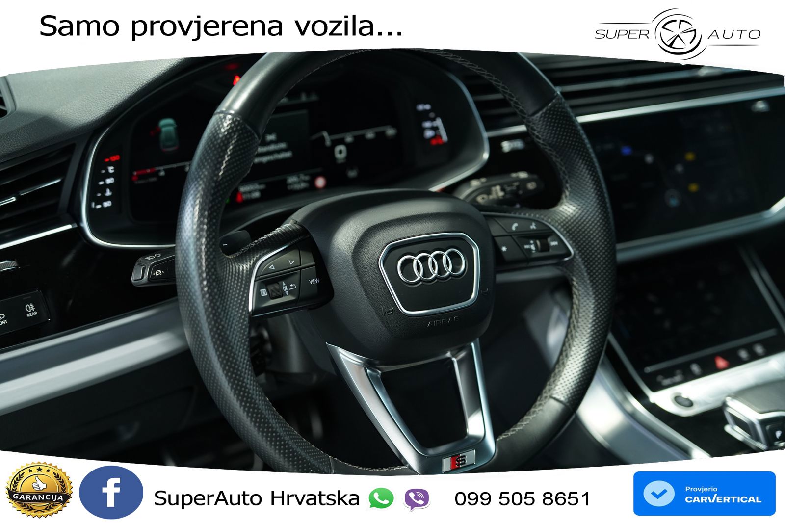 Audi Q8 50 TDI V6 (286 KS) quattro Tiptronic S line LED+GR SJED+ACC