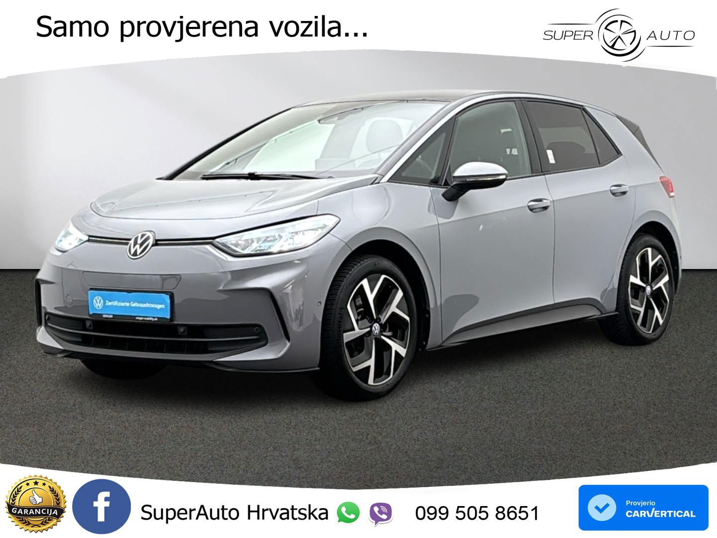 Volkswagen ID.3 Pro 62 kWh (204 KS) LED+GR SJED+ACC
