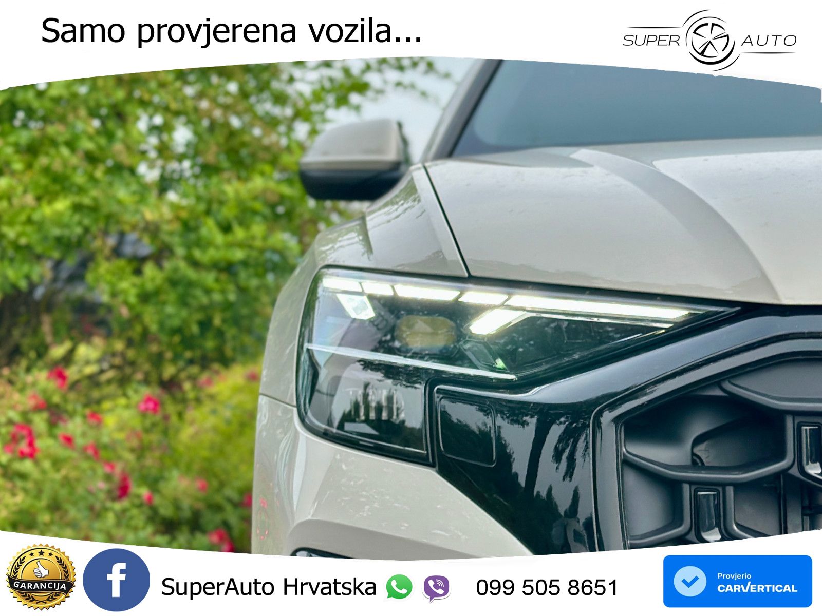 Audi Q8 50 TDI V6 (286 KS) quattro Tiptronic S line LED+GR SJED+ACC