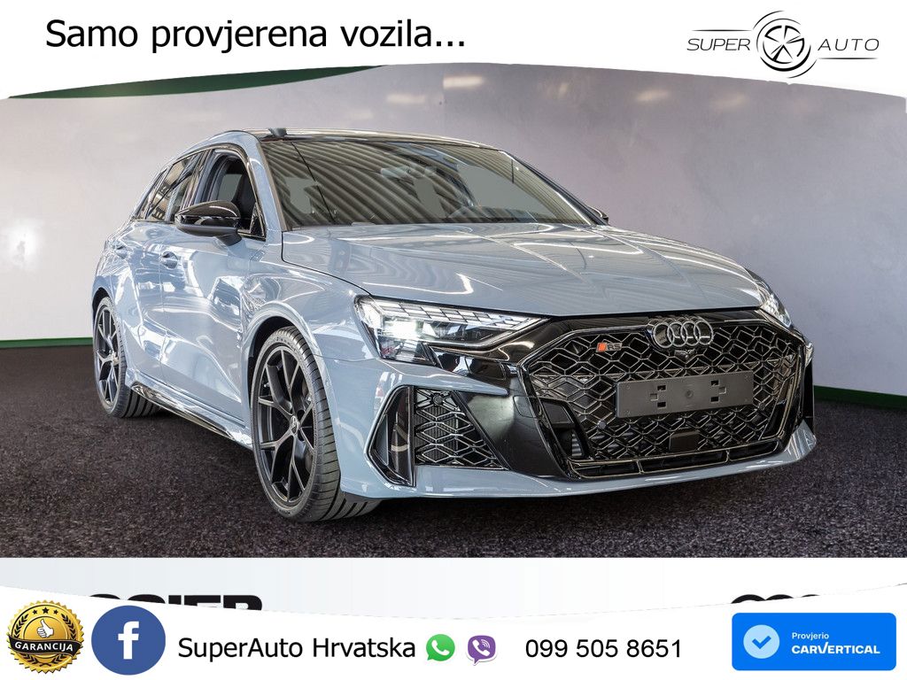 Audi RS3 Sportback 2.5 TFSI (400 KS) quattro S tronic LED+GR SJED+ACC