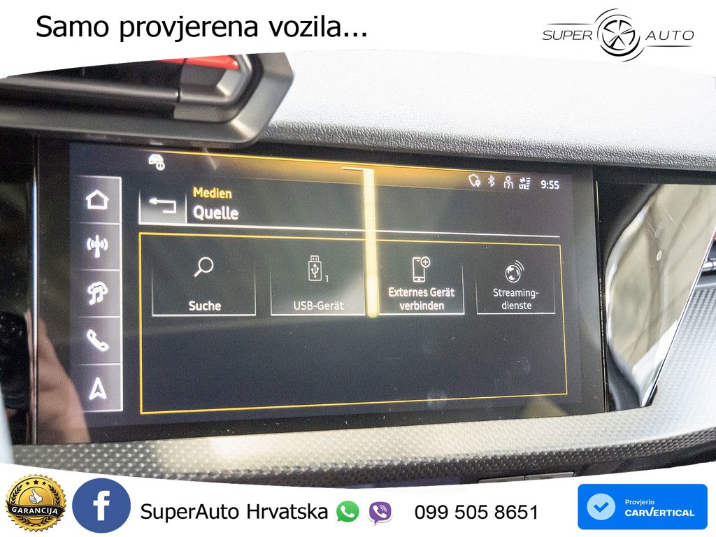 Audi RS3 Sportback 2.5 TFSI (400 KS) quattro S tronic LED+GR SJED+ACC