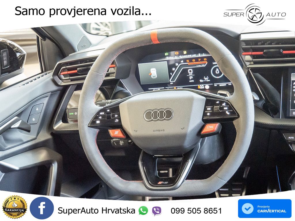 Audi RS3 Sportback 2.5 TFSI (400 KS) quattro S tronic LED+GR SJED+ACC