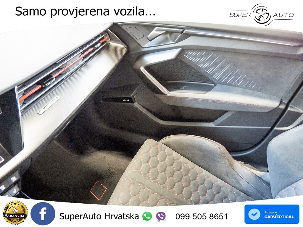 Audi RS3 Sportback 2.5 TFSI (400 KS) quattro S tronic LED+GR SJED+ACC