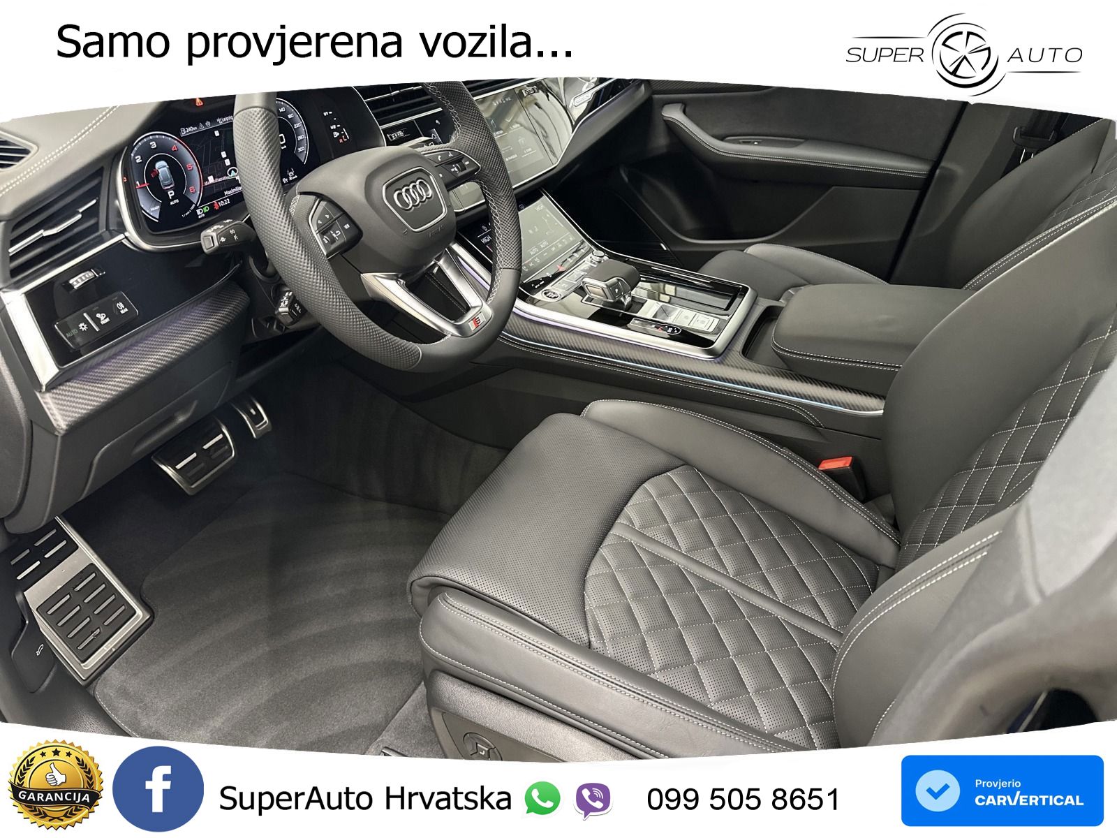 Audi Q8 50 TDI V6 (286 KS) quattro Tiptronic S line LED+GR SJED+ACC