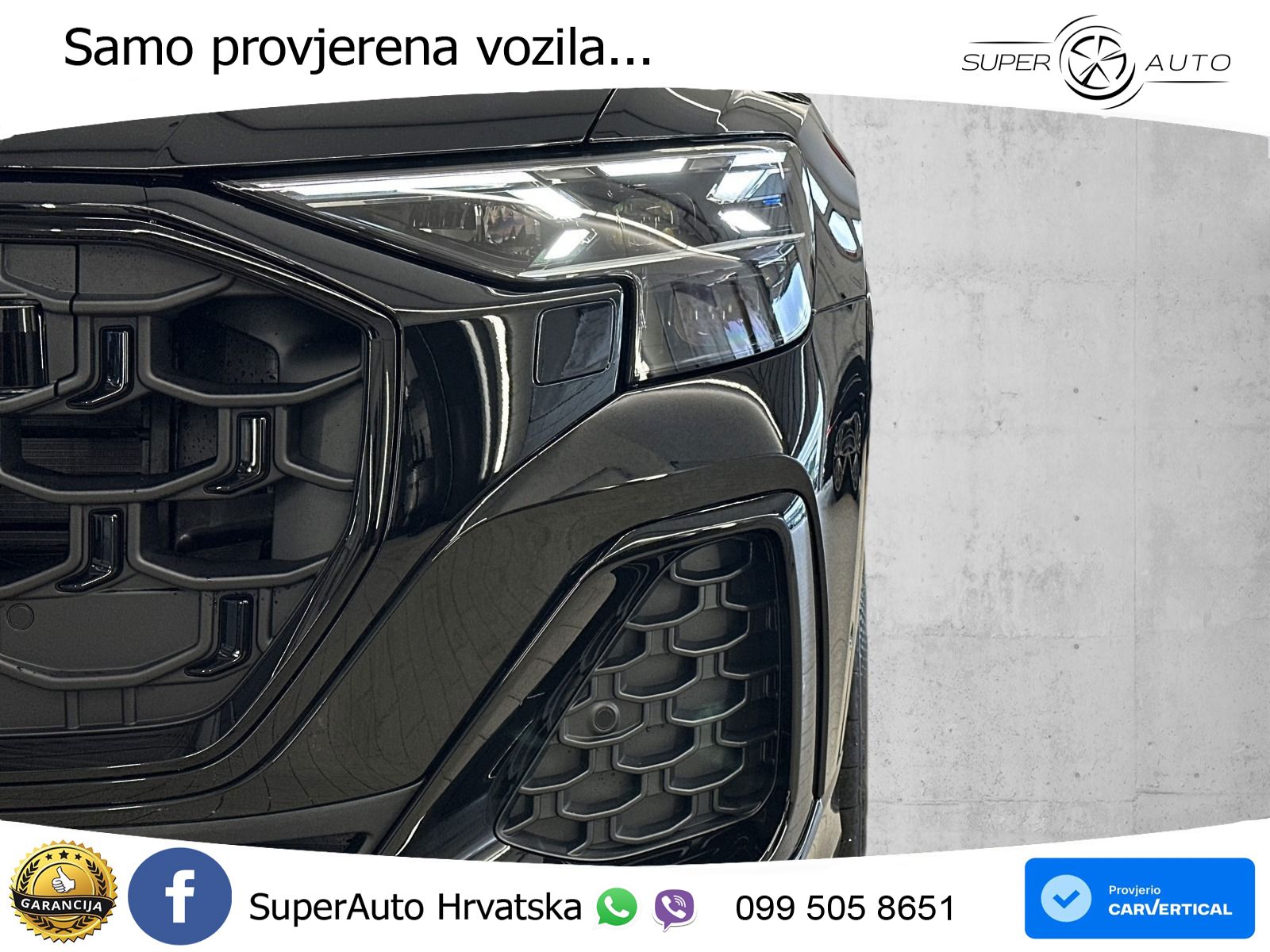 Audi Q8 50 TDI V6 (286 KS) quattro Tiptronic S line LED+GR SJED+ACC