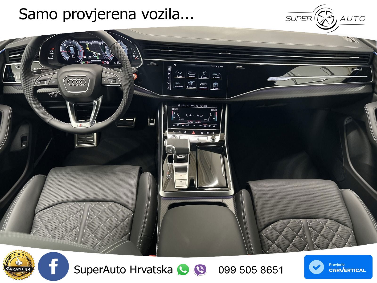 Audi Q8 50 TDI V6 (286 KS) quattro Tiptronic S line LED+GR SJED+ACC