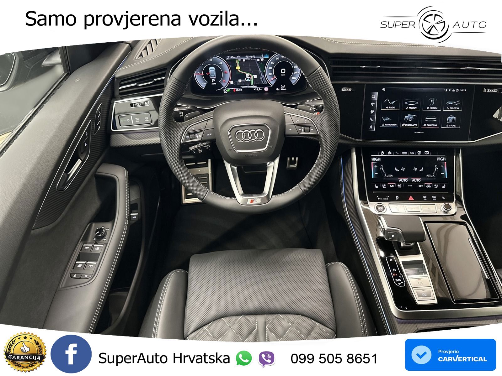 Audi Q8 50 TDI V6 (286 KS) quattro Tiptronic S line LED+GR SJED+ACC