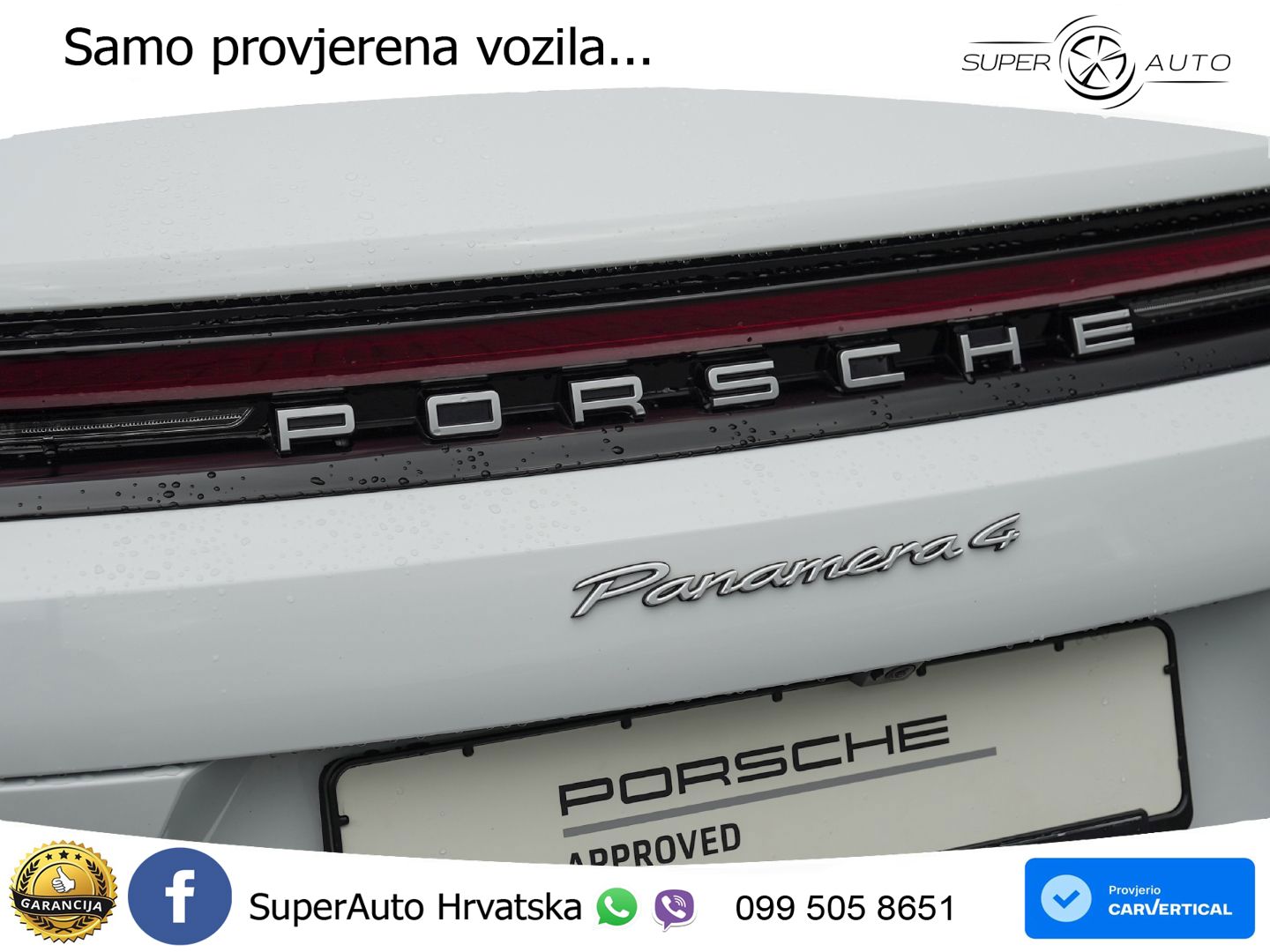 Porsche Panamera 4 2.9 V6 (470 KS) E-Hybrid PDK ACC+HEAD+4xGR SJED+360+PANO