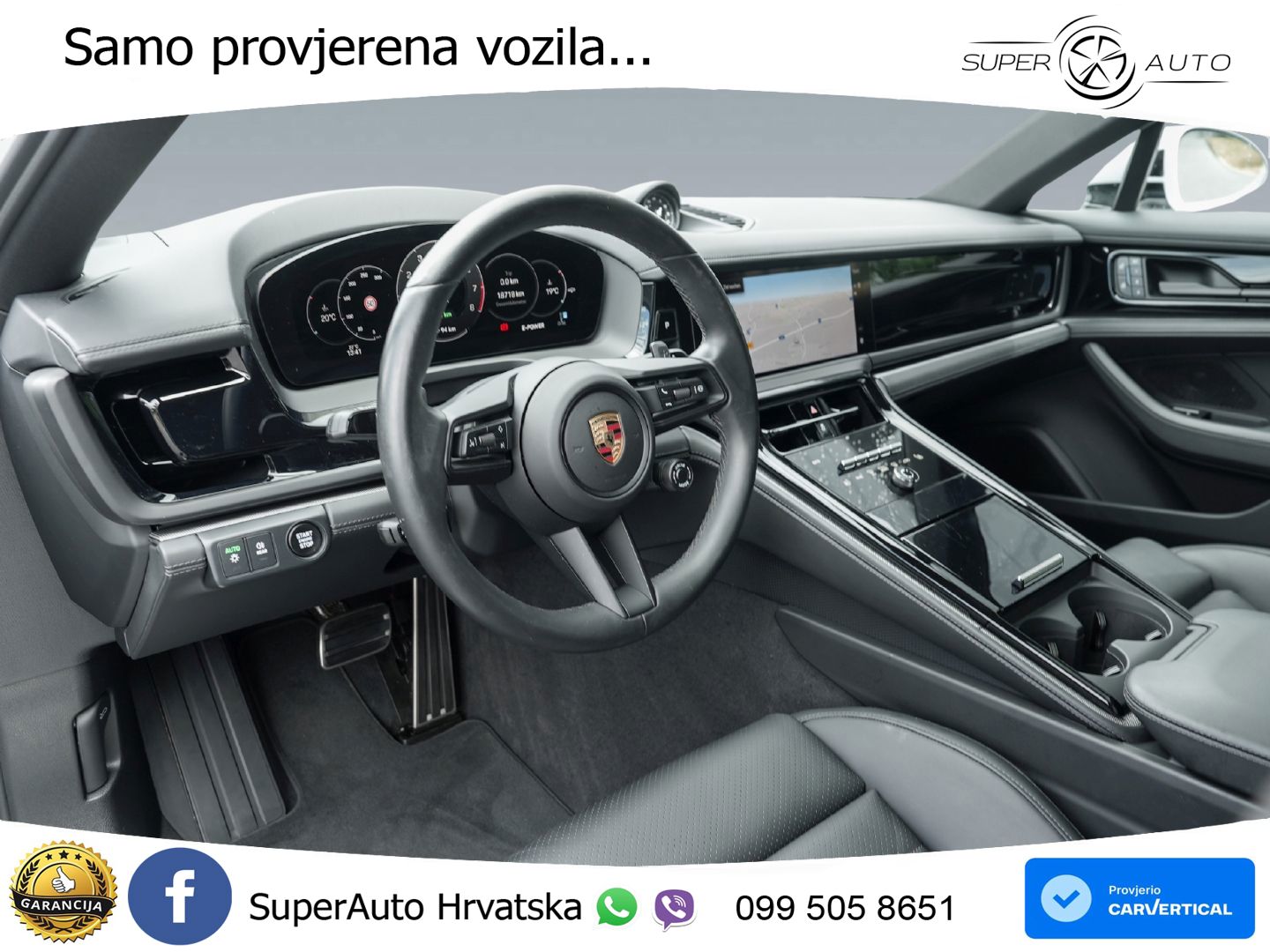 Porsche Panamera 4 2.9 V6 (470 KS) E-Hybrid PDK ACC+HEAD+4xGR SJED+360+PANO