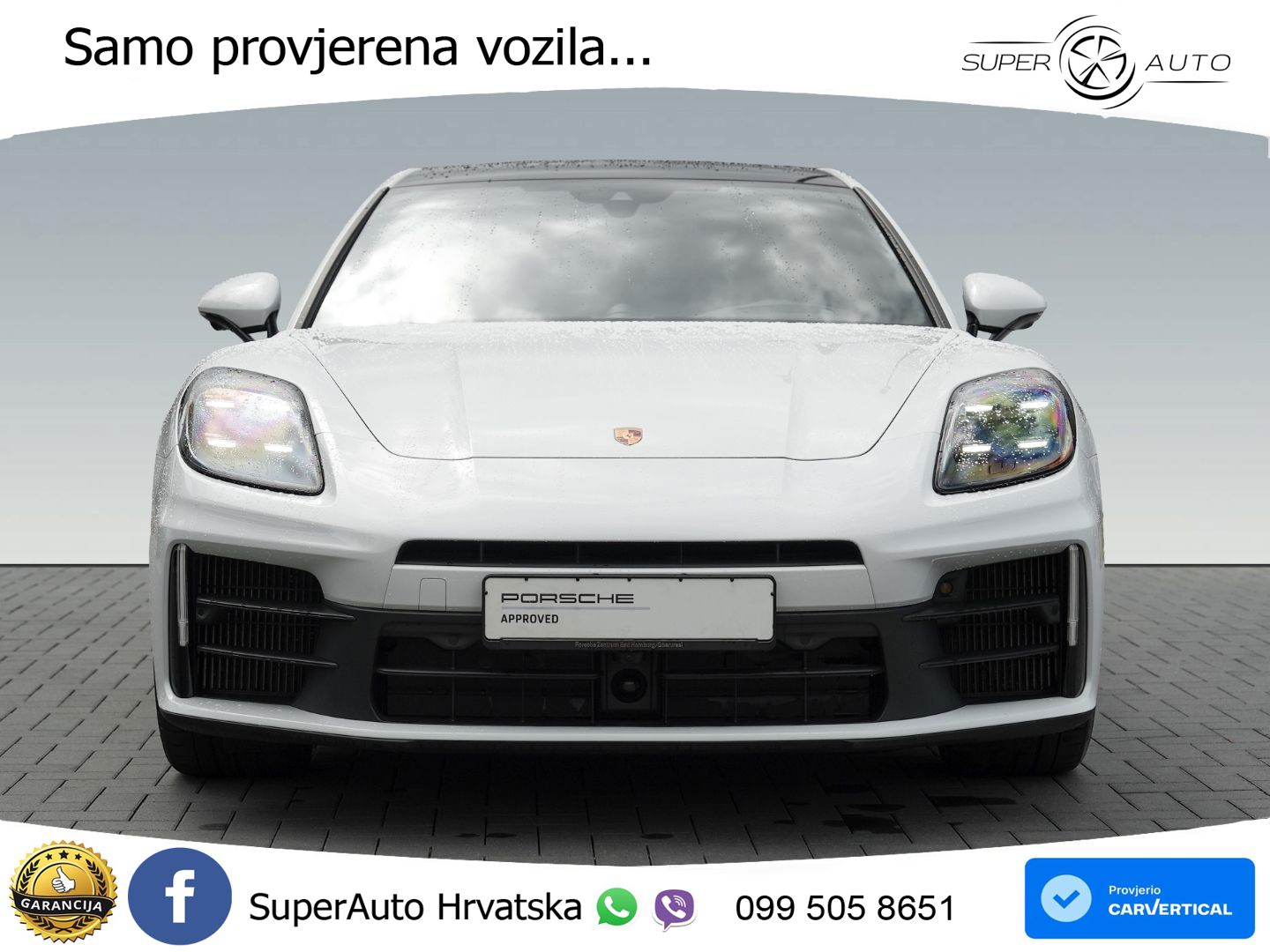 Porsche Panamera 4 2.9 V6 (470 KS) E-Hybrid PDK ACC+HEAD+4xGR SJED+360+PANO