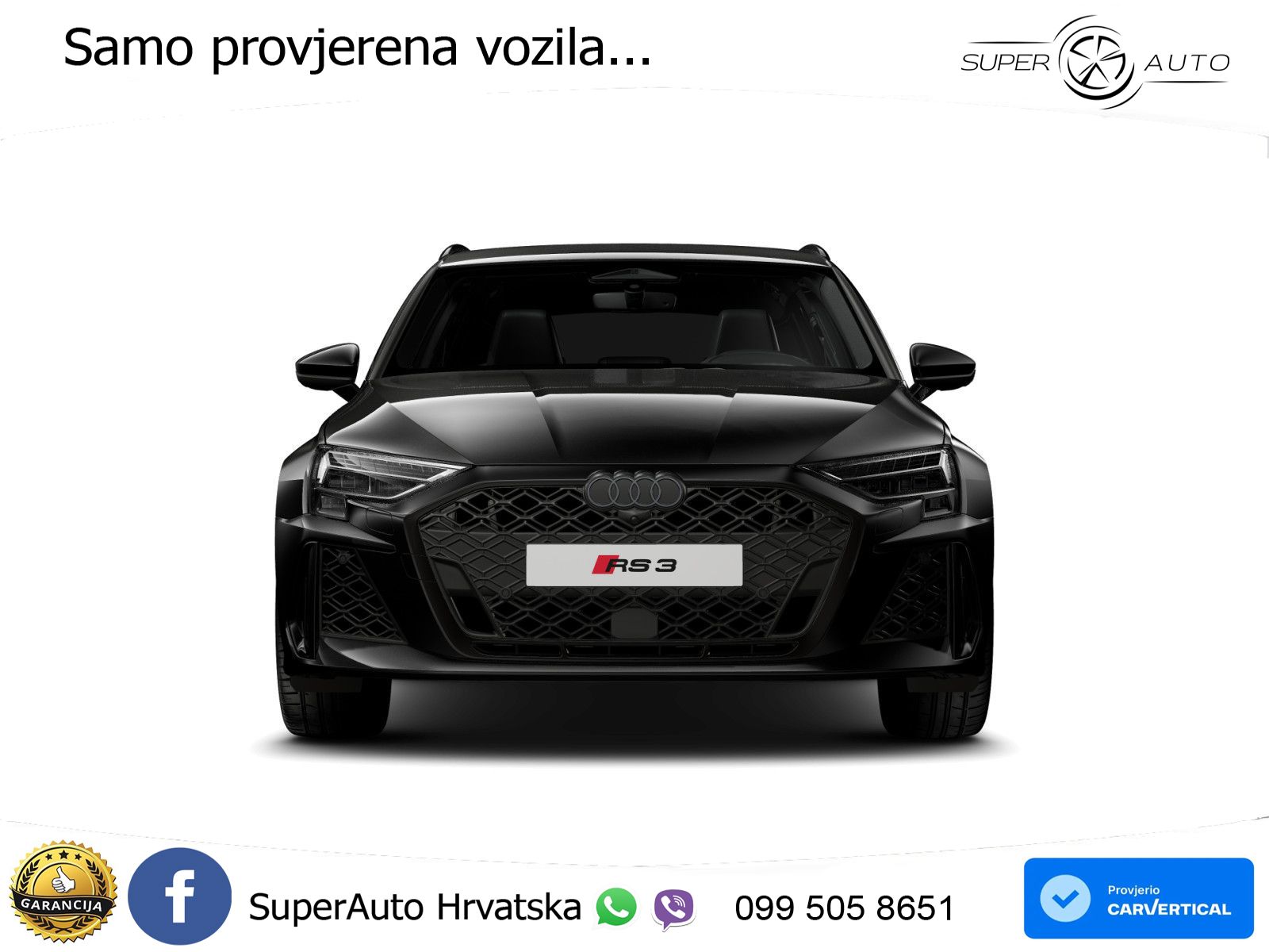 Audi RS3 Sedan 2.5 TFSI (400 KS) quattro S tronic LED+GR SJED+ACC