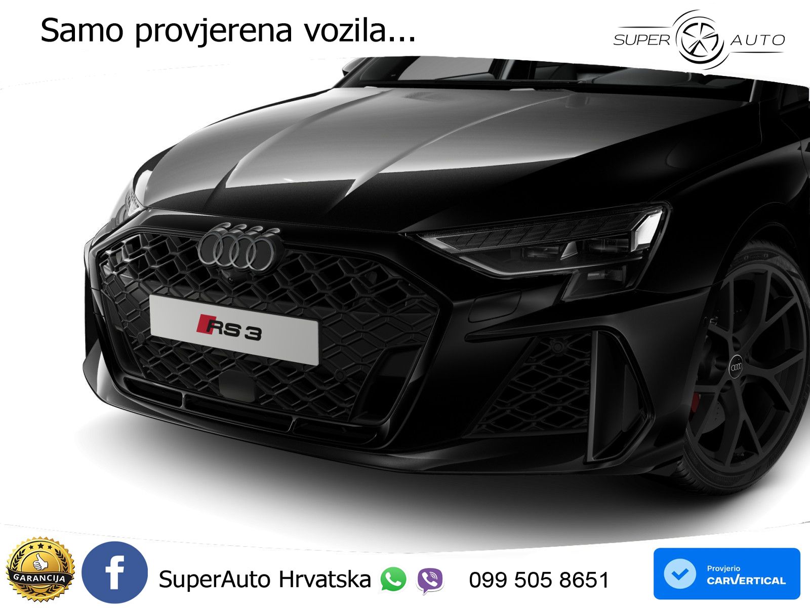 Audi RS3 Sedan 2.5 TFSI (400 KS) quattro S tronic LED+GR SJED+ACC