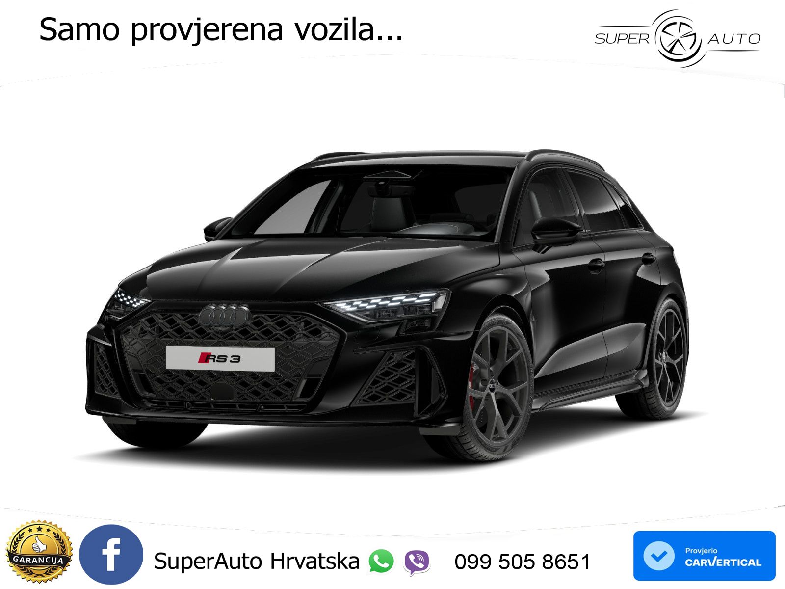 Audi RS3 Sedan 2.5 TFSI (400 KS) quattro S tronic LED+GR SJED+ACC