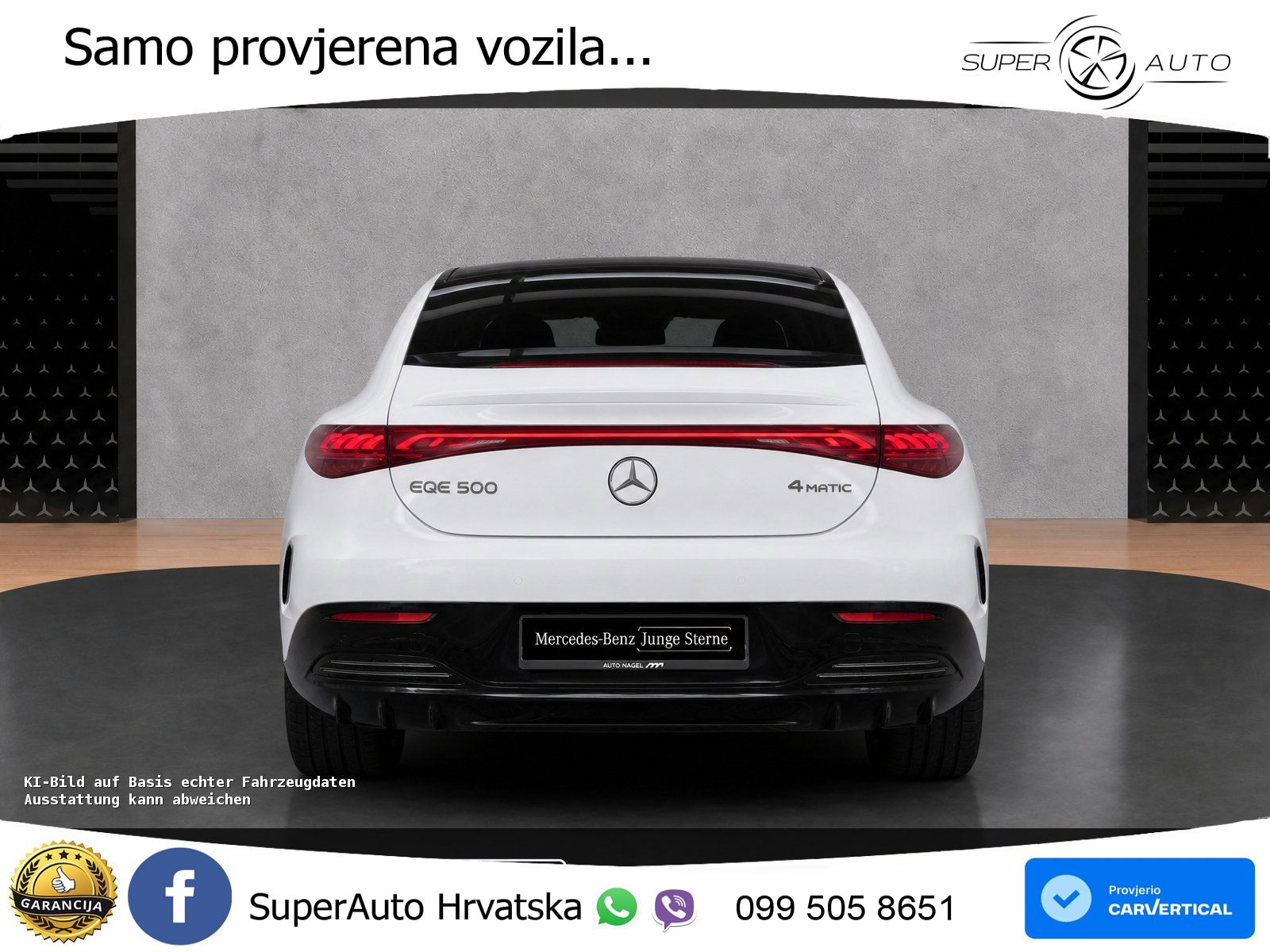 Mercedes EQE 500 100 kWh (449 KS) 4MATIC AMG ACC+HEAD+GR SJED+360+PANO