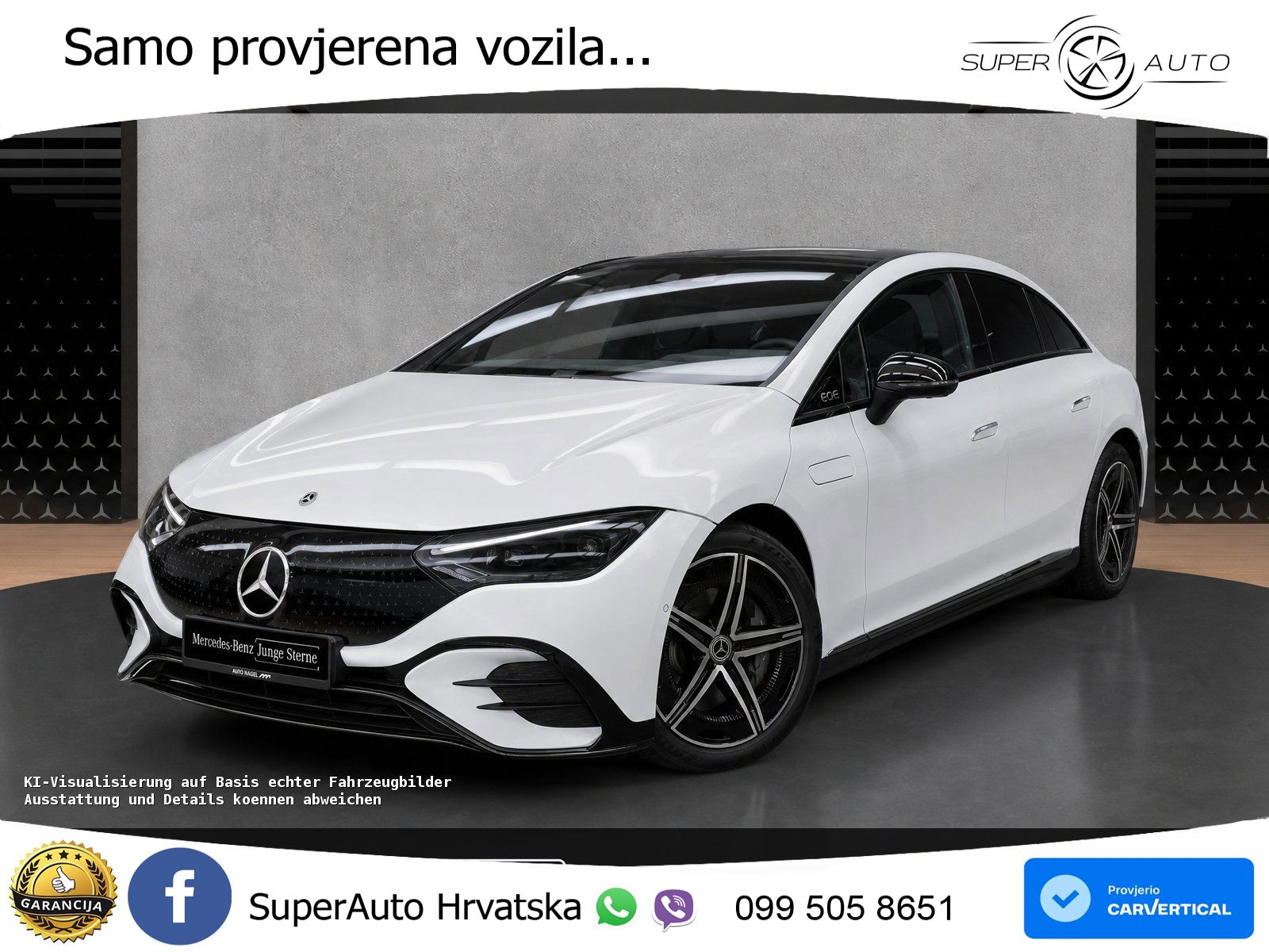Mercedes EQE 500 100 kWh (449 KS) 4MATIC AMG ACC+HEAD+GR SJED+360+PANO