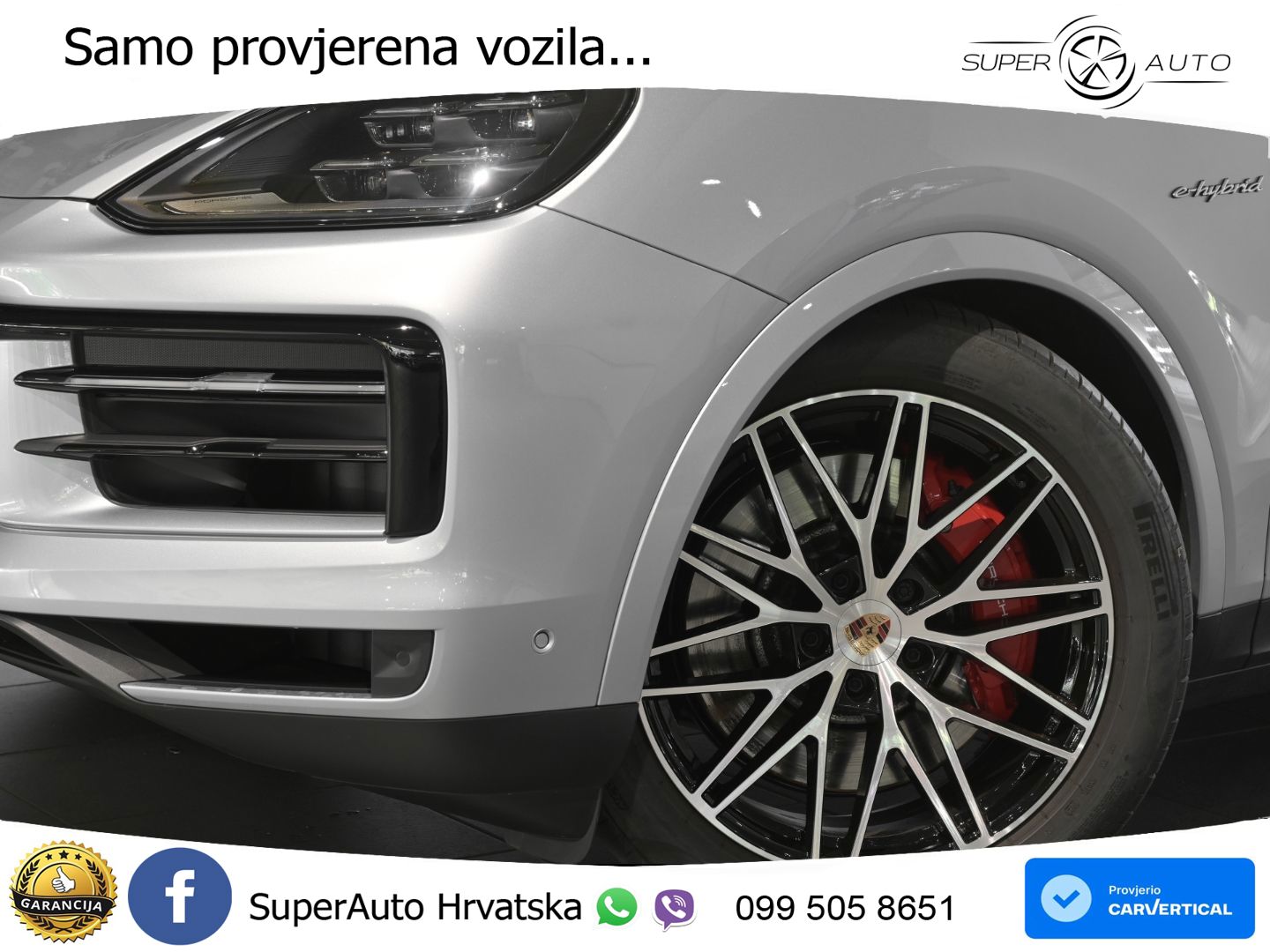 Porsche Cayenne S 3.0 V6 (519 KS) E-Hybrid Tiptronic S