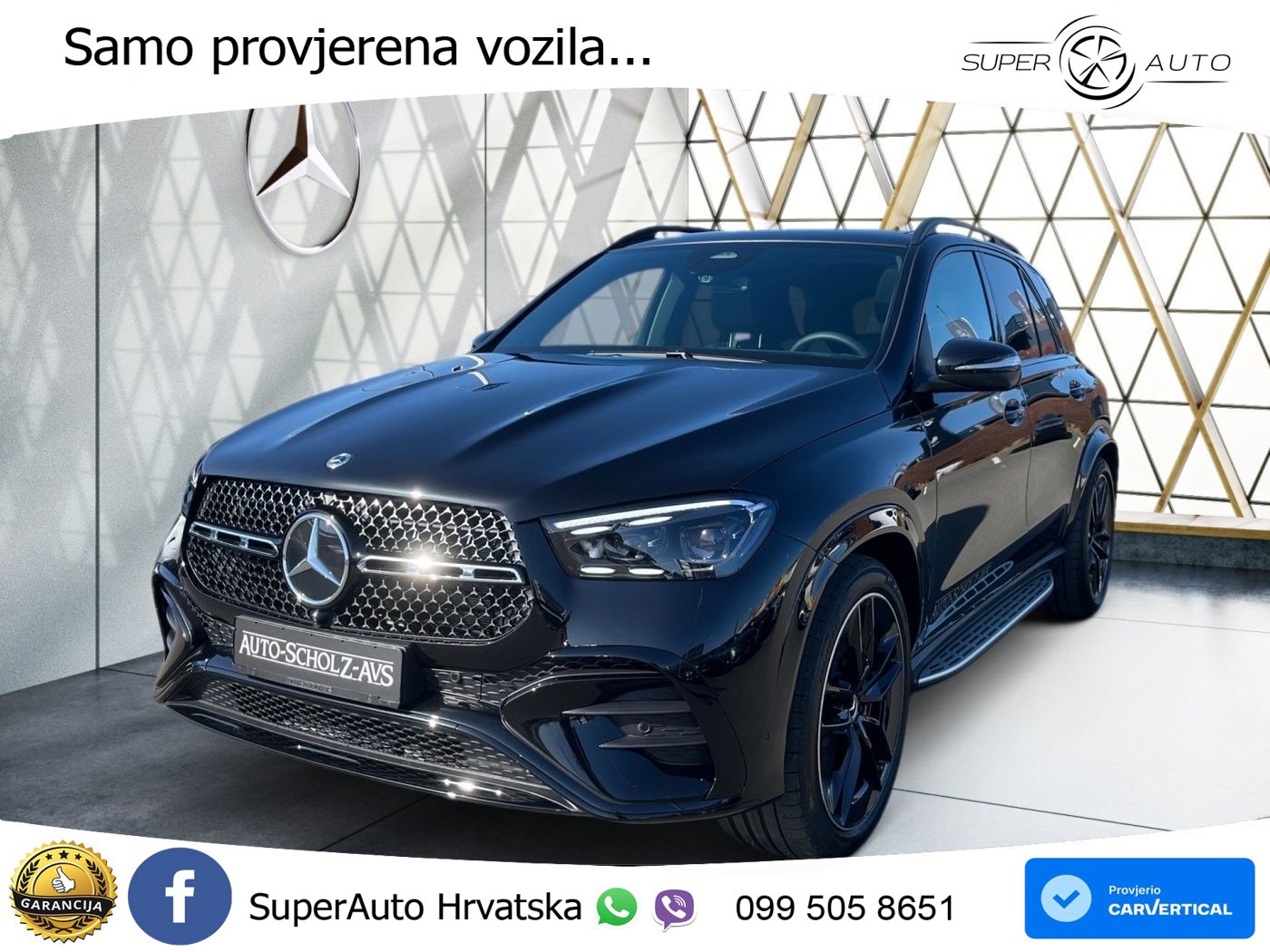 Mercedes GLE 450d (367 KS) EQ Boost 4MATIC 9G-TRONIC AMG LED+GR SJED+ACC