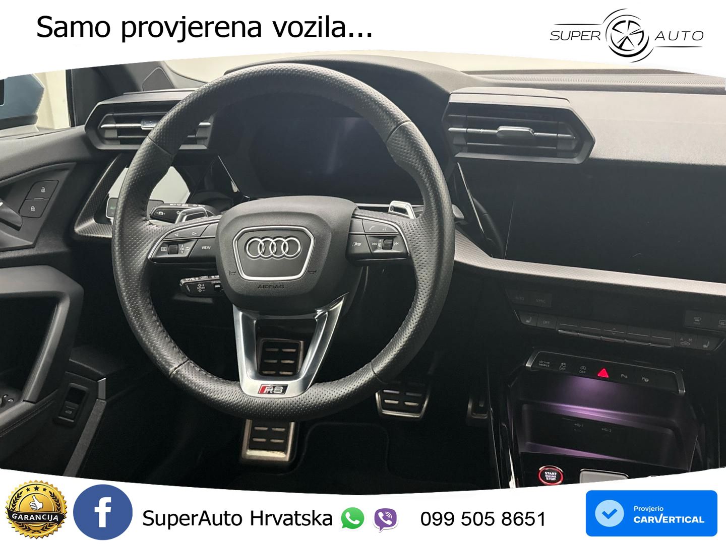 Audi RS3 Sedan 2.5 TFSI (400 KS) quattro S tronic LED+GR SJED+ACC