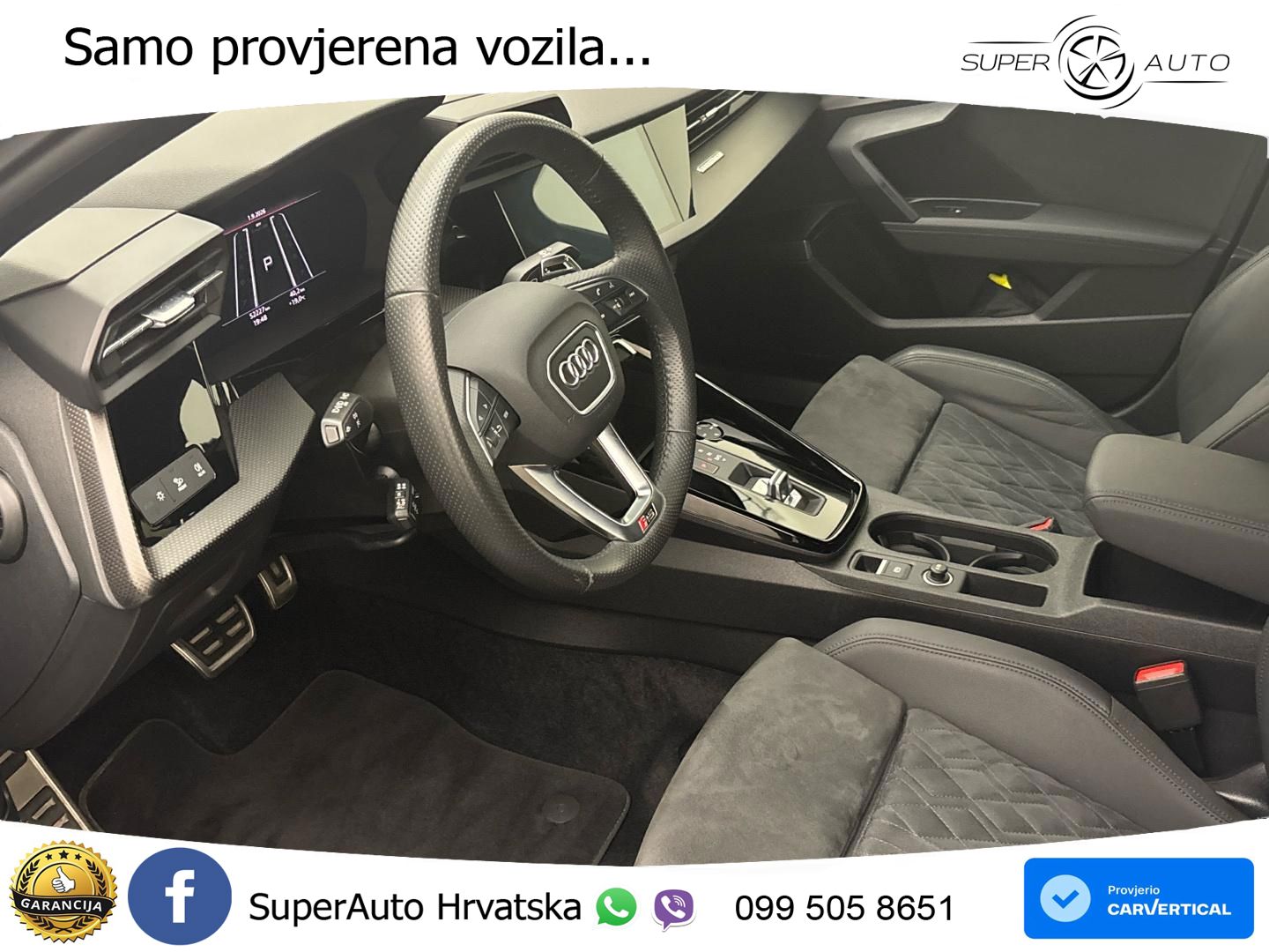 Audi RS3 Sedan 2.5 TFSI (400 KS) quattro S tronic LED+GR SJED+ACC