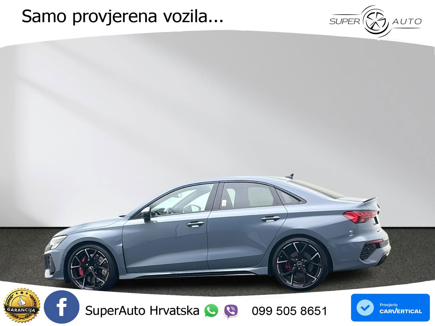 Audi RS3 Sedan 2.5 TFSI (400 KS) quattro S tronic LED+GR SJED+ACC
