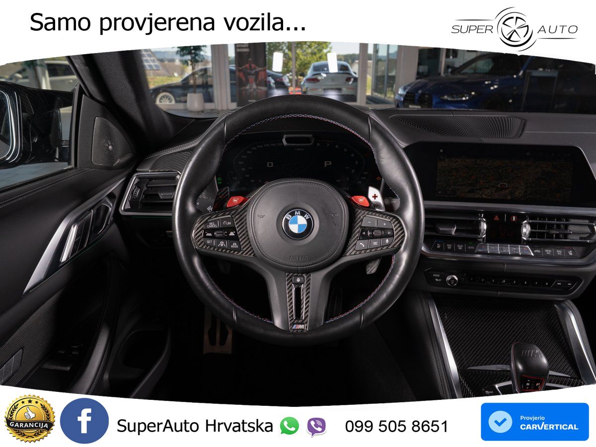 BMW M4 Competition 3.0 (510 KS) Steptronic LED+GR SJED+ACC