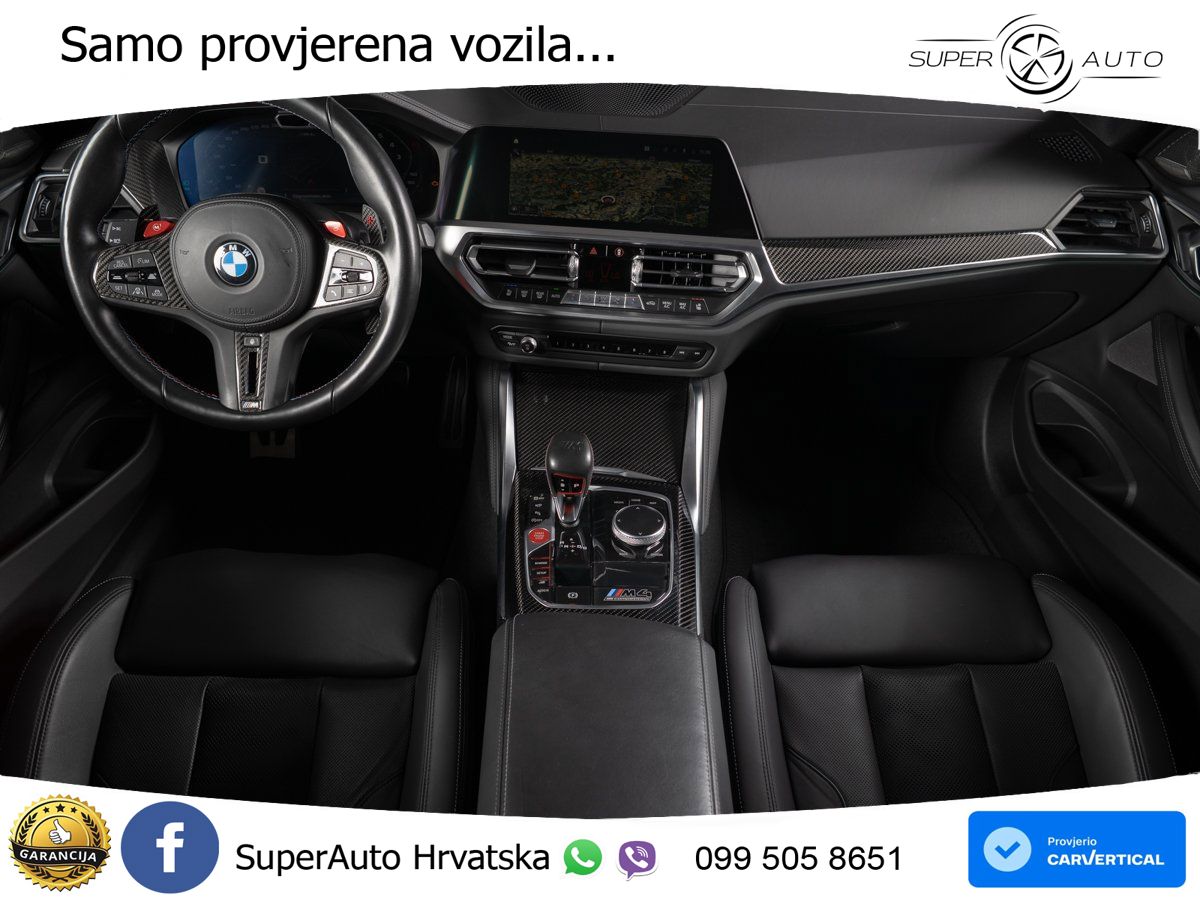 BMW M4 Competition 3.0 (510 KS) Steptronic LED+GR SJED+ACC