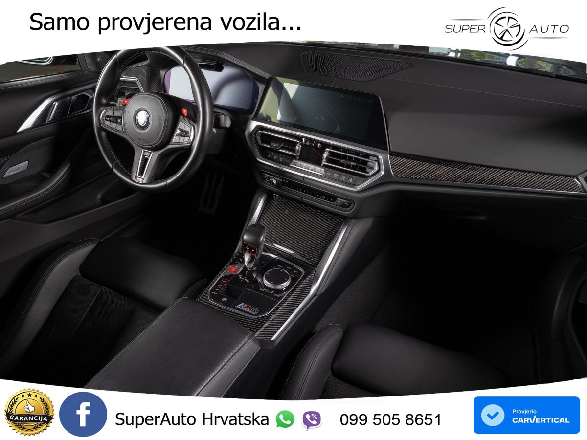 BMW M4 Competition 3.0 (510 KS) Steptronic LED+GR SJED+ACC