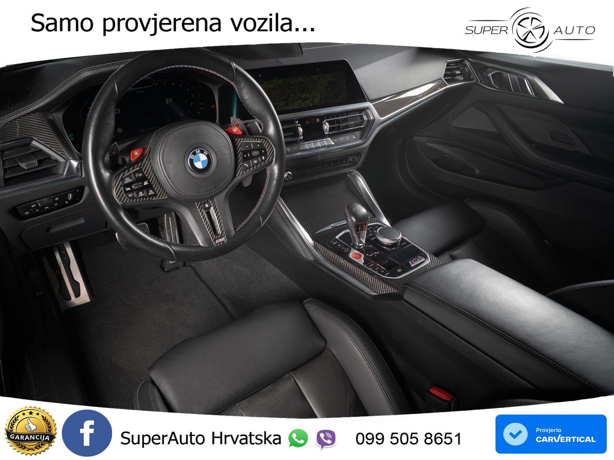BMW M4 Competition 3.0 (510 KS) Steptronic LED+GR SJED+ACC