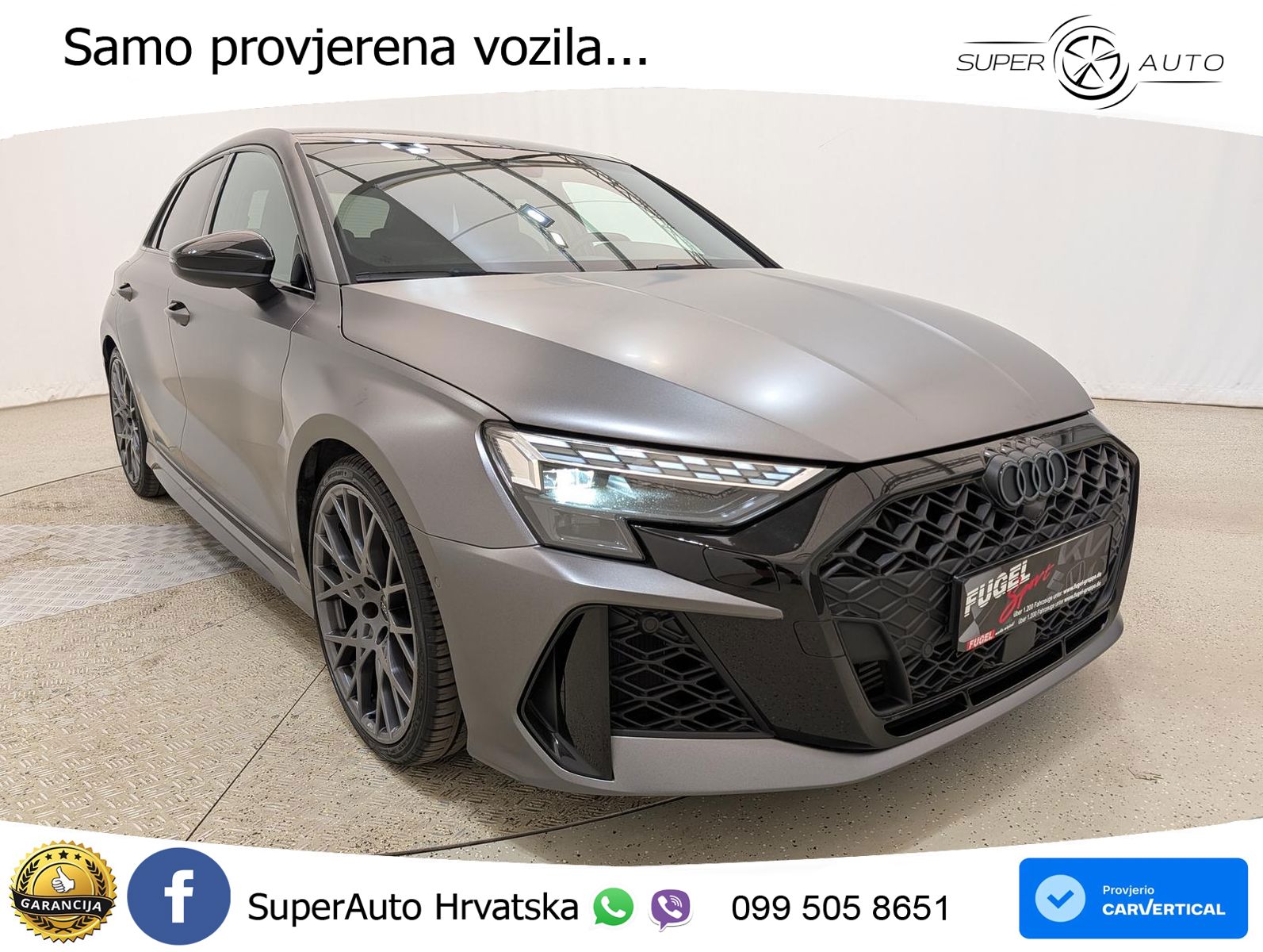 Audi RS3 Sportback 2.5 TFSI (400 KS) quattro S tronic LED+GR SJED+ACC