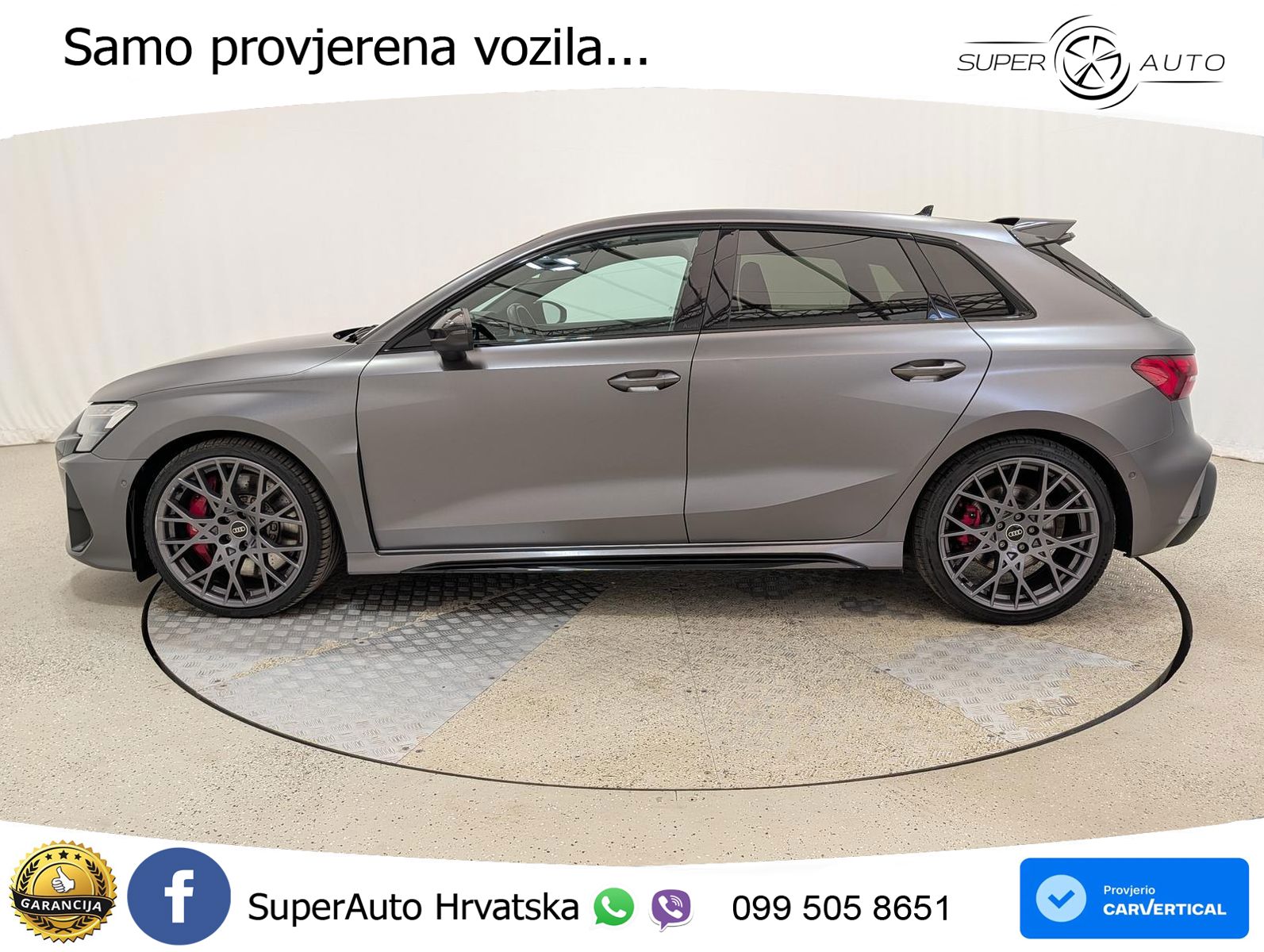 Audi RS3 Sportback 2.5 TFSI (400 KS) quattro S tronic LED+GR SJED+ACC